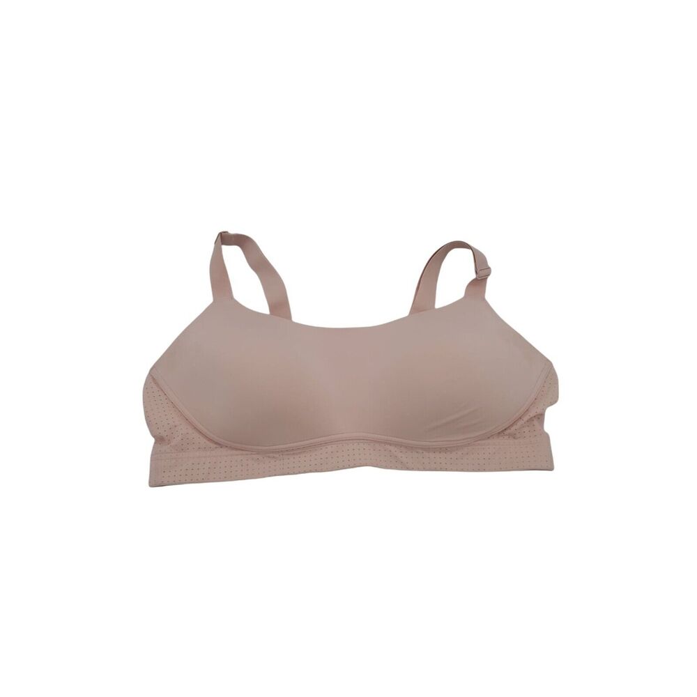Maidenform Bra 38D Womens Light Pink Padded Wireless‎ Adjustable Straps